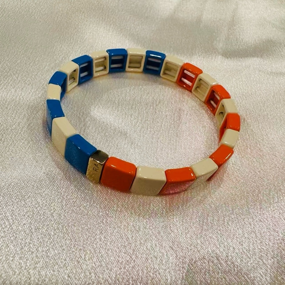 Roxanne Assoulin - Rainbow Brite Bit X Bit Colorful Stretch Bracelet